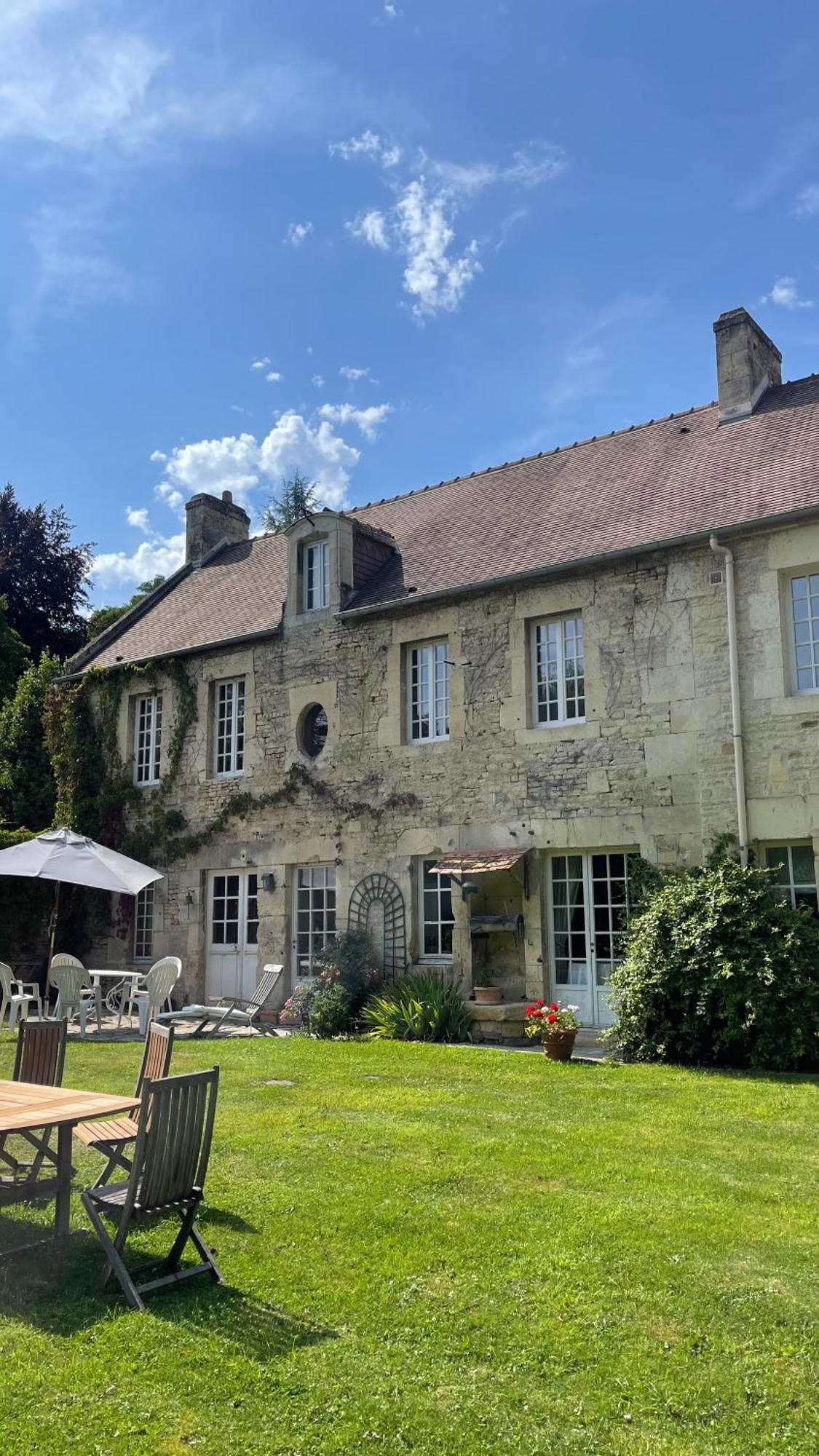 Chambres D'Hotes Du Bas Manoir Bretteville-sur-Odon Exterior foto